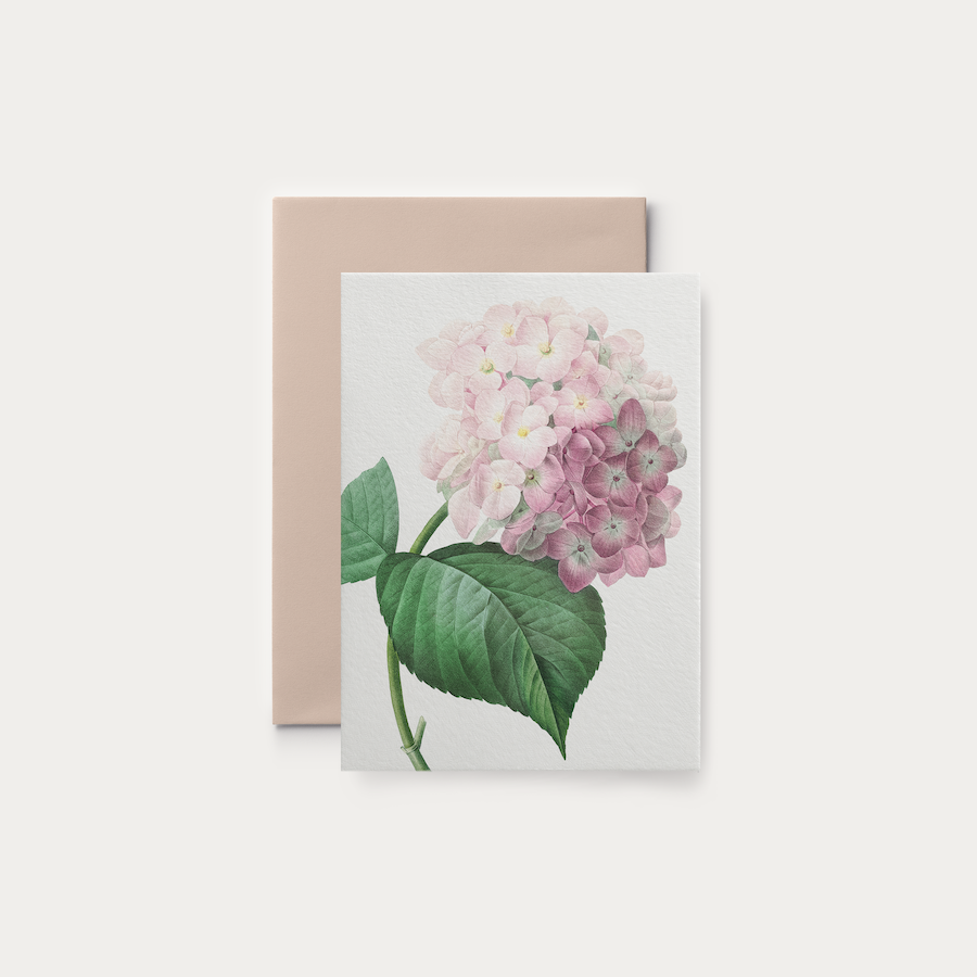 Kartka do życzeń Vintage Big Flower 1 zdjęcie 1